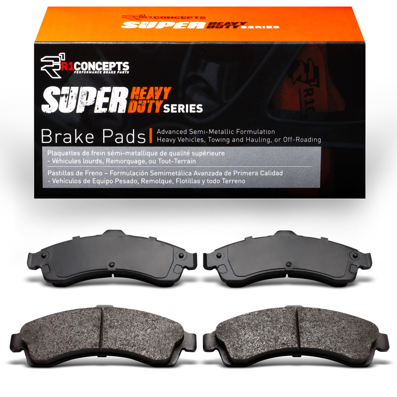Saab 9-7X Brake Pads - Front - R1 Concepts - Super Duty - `02-`05